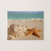 Seashell am Strand Puzzle (Horizontal)
