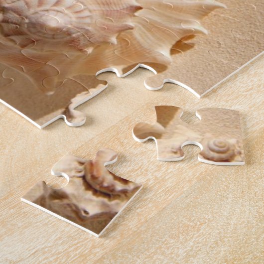 Seashell am Strand Puzzle (Seite)