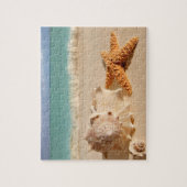 Seashell am Strand Puzzle (Vertikal)
