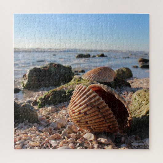 Seashell am Strand Puzzle (Vertikal)