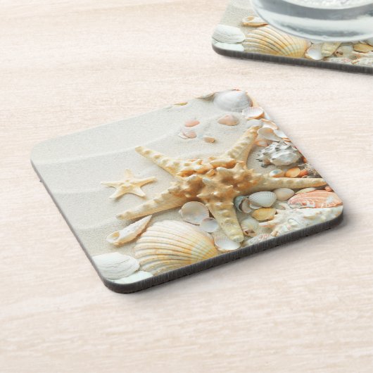 Seashell am Untersetzer (Linke Seite)