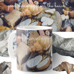 Seashell an der Küste Kaffeetasse