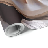 Seashell and Beach Theme Geschenkpapier (Rolleneckpunkt)