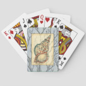 Seashell and Tree Zweig Spielkarten (Rückseite)