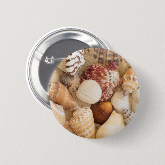 Seashell-Anordnung Button (Vorne & Hinten)