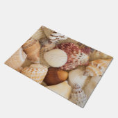 Seashell-Anordnung Fußmatte (Schrägansicht)