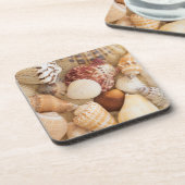 Seashell-Anordnung Getränkeuntersetzer (Linke Seite)