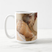 Seashell-Anordnung Kaffeetasse (Links)