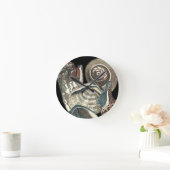 Seashell-Anthologie Runde Wanduhr (Zuhause)