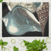 Seashell Anthology Geschirrtuch (Gefaltet)