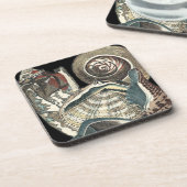 Seashell Anthology Getränkeuntersetzer (Linke Seite)