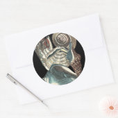 Seashell Anthology Runder Aufkleber (Umschlag)