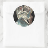 Seashell Anthology Runder Aufkleber (Tasche)