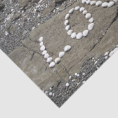 Seashell Art am Strand Seidenpapier (Ausschnitt)