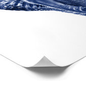 Seashell Art Decor der Marine Poster (Ecke)