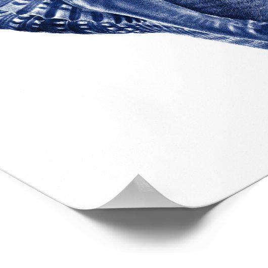 Seashell Art Decor der Marine Poster (Ecke)