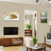 Seashell Art Inspiriert Leinwanddruck