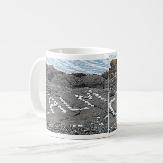 Seashell Art Kaffeetasse (Vorderseite Links)