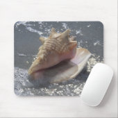 Seashell auf Insel des Strand-| Sanibel, Florida Mousepad (Mit Mouse)