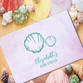 Seashell Baby Dusche Gästebuch