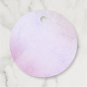 Seashell Baby Dusche Geschenkanhänger (Rückseite)