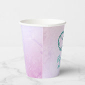 Seashell Baby Dusche Pappbecher (Rechts)