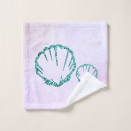 Seashell Baby Dusche Waschlappen