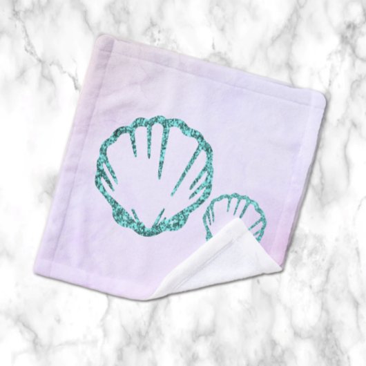 Seashell Baby Dusche Waschlappen