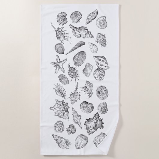 Seashell Bath Handtuch Set (Vorderseite)