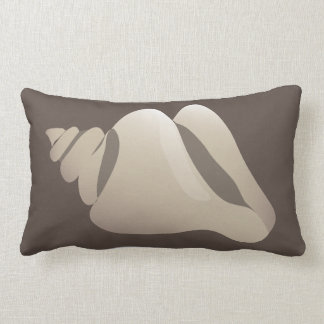 Seashell Beach Brown & White Lendenkissen