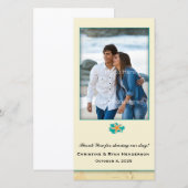 Seashell Beach Dankeskarte (Vorne/Hinten)