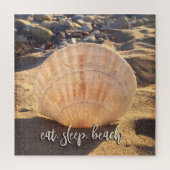 Seashell Beach Foto isst Sleep Beach Coasta Puzzle (Vertikal)