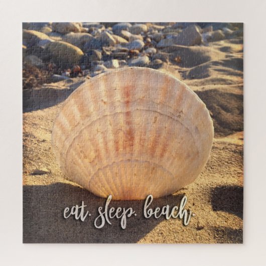 Seashell Beach Foto isst Sleep Beach Coasta Puzzle (Vertikal)
