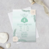 Seashell Beach Geburtstagsparty Einladung