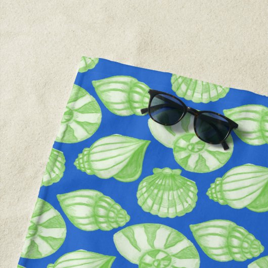 Seashell Beach Handtuch (Beispiel)