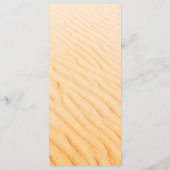 Seashell Beach Hochzeitsmenü Seashell5 Menükarte (Rückseite)