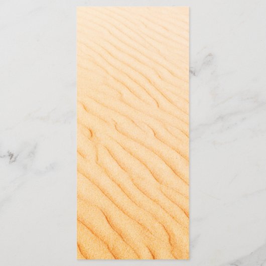 Seashell Beach Hochzeitsmenü Seashell5 Menükarte (Rückseite)