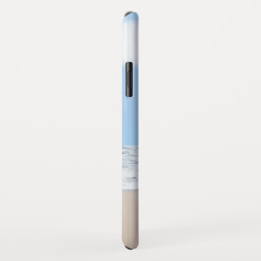 Seashell Beach Mit Monogramm Case-Mate iPhone Hülle (Hinten/Rechts)