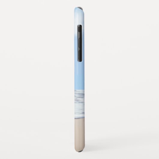 Seashell Beach Mit Monogramm Case-Mate iPhone Hülle (Hinten/Links)