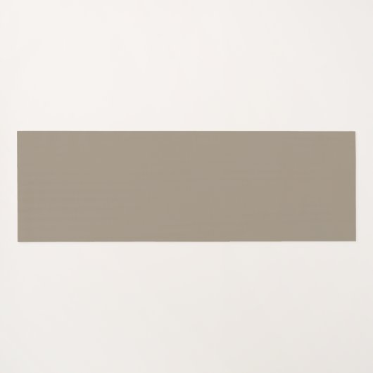 Seashell Beach Modernes Beige Cream White Gedicht  Yogamatte (Rückseite (Horizontal))