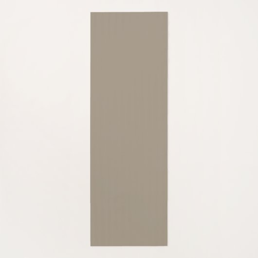 Seashell Beach Modernes Beige Cream White Gedicht  Yogamatte (Rückseite)