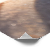 Seashell Beach Nature Ruhe Poster (Ecke)