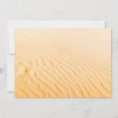 Seashell Beach Probe Dinner einladen Muschel5 Einladung (Rückseite)