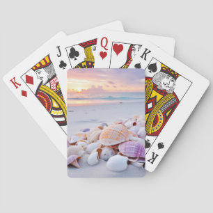 Seashell Beach Ruhe Friedliche Natur Spielkarten