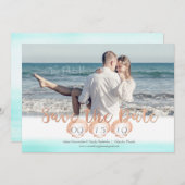 Seashell Beach Save the Date (Vorne/Hinten)