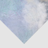 Seashell Beach Sea Wave Sand Blue White Decoupage Seidenpapier (Ausschnitt)