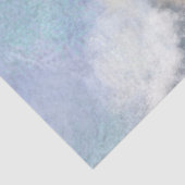 Seashell Beach Sea Wave Sand Blue White Decoupage Seidenpapier (Ausschnitt)