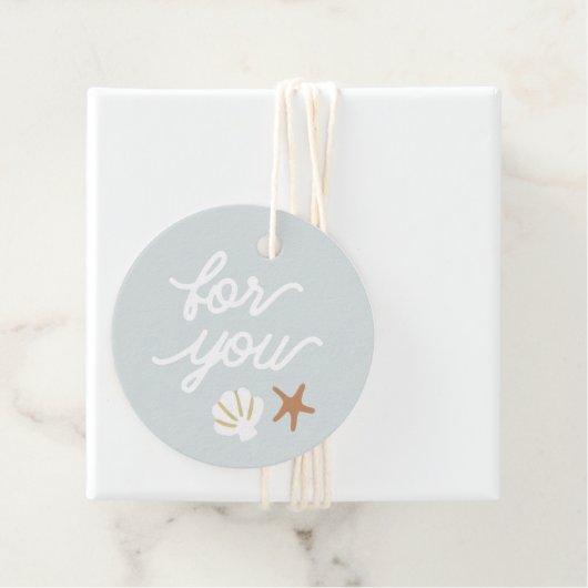 Seashell Beach Starfish für Sie Geschenkanhänger (Beispiel)