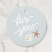 Seashell Beach Starfish für Sie Geschenkanhänger (Vorderseite)