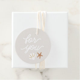 Seashell Beach Starfish für Sie Geschenkanhänger